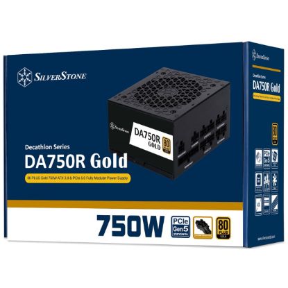 Picture of SilverStone DA750R Gold 750W 80 Plus Gold Full Modular Power Supply-en