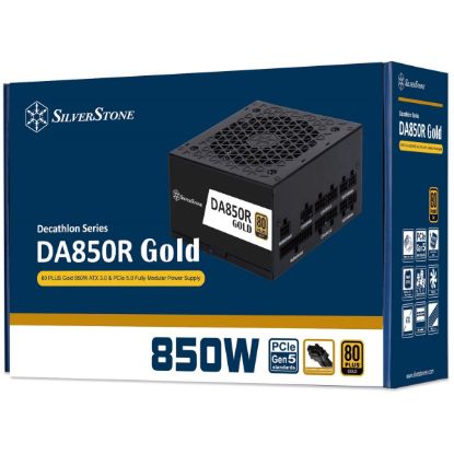Picture of SilverStone DA850R Gold 850W 80 Plus Gold Full Modular Power Supply-en