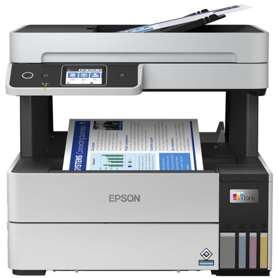 صورة طابعة Epson EcoTank L6490 متعددة الوظائف A4 بخزان حبر وفاكس