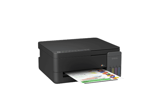 صورة طابعة Epson EcoTank Home L3350 متعددة الوظائف بخزان حبر ملون وWi-Fi