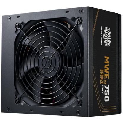 Picture of Cooler Master MWE Bronze 750 V3 230V 750W ATX 3.1 80 Plus Bronze Power Supply - Quiet HDB Fan