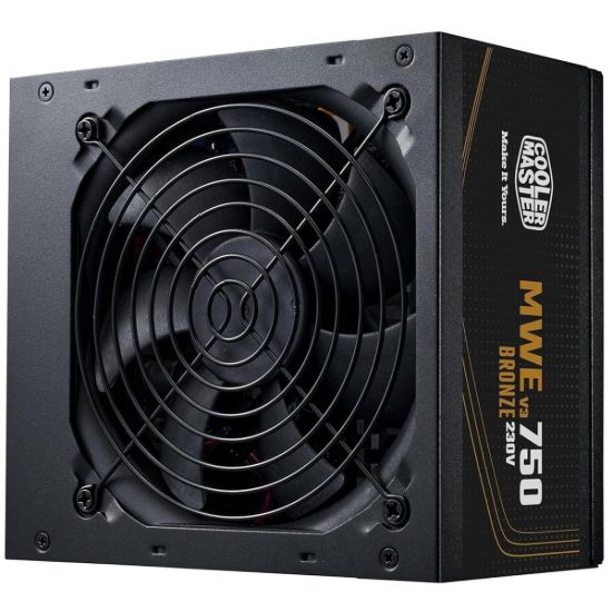 Picture of Cooler Master MWE Bronze 750 V3 230V 750W ATX 3.1 80 Plus Bronze Power Supply - Quiet HDB Fan