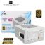 صورة مزود طاقة Thermalright TG-750S-W جولد بقدرة 750W بمعيار ATX 3.0 بموصل PCIe 5.0 (12VHPWR) بشهادة 80 Plus Gold غير معياري - مروحة ذكية، لون أبيض