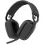 Picture of Logitech Zone Vibe 100 Wireless (Bluetooth 5.2) Over-Ear Lightweight Professional Headset - Dual Omni-Directional Noise Canceling Microphones, USB-C Charging, Graphite