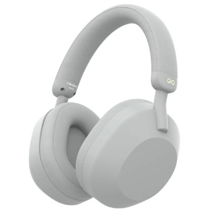 صورة سماعة FANTECH GO TUNE WH06 اللاسلكية - تصميم مريح وأنيق، اتصال مزدوج (بلوتوث 5.3 + منفذ صوت 3.5mm)، بطارية تصل حتى 20 ساعة، لون رمادي