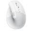 Picture of Logitech Lift Vertical Ergonomic Advanced Optical Wireless Mouse (2.4GHz & Bluetooth) - Off White, Quiet Clicks, 6 Buttons