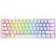 صورة لوحة مفاتيح قيمنق ميكانيكية Razer Huntsman Mini بمقاس 60% بإضاءة Chroma RGB سلكية (كابل Type-C قابل للفصل) - مفاتيح بصرية نقرية (بنفسجية)، هيكل ألمنيوم، مفاتيح قابلة للبرمجة بالكامل، لون Mercury