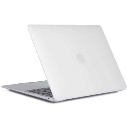 صورة غطاء حماية COTECi MB-086-TT لجهاز ماك بوك بتشطيب مصقول (Frosted) - شبه شفاف، لجهاز MacBook Neo 13 بوصة