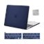 صورة غطاء حماية COTECi MB-086-TL لجهاز ماك بوك بتشطيب مصقول (Frosted) - أزرق شفاف، لجهاز MacBook Neo 13 بوصة