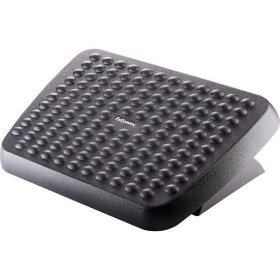 Picture of Fellowes 48121 Standard Foot Rest - Dual-Position Height Adjustment, Graphite