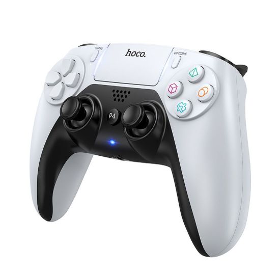 Picture of HOCO GA1 Phoenix PS4 Wireless Game Controller - Bluetooth 4.2, 800mAh, White