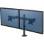 Picture of Fellowes Reflex Series Dual Adjustable Computer Monitor Stand - Holds 2 Monitors up to 27"