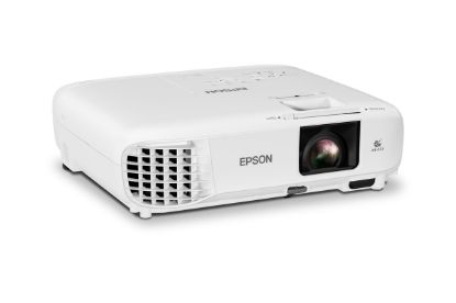 Picture of Epson PowerLite E24 3LCD Classroom Projector - Native XGA, 3,600 Lumens, Up to 300", Built-in 5W Speaker, Lamp Life Up to 12,000 Hours