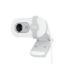 صورة كاميرا ويب Logitech Brio 100 بدقة Full HD 1080p - للاجتماعات والعمل، موازنة إضاءة تلقائية، ميكروفون مدمج وغطاء خصوصية، منفذ USB-A، لون أبيض