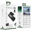 صورة كاميرا سيارة ACEFAST X2 ثنائية القناة 4K، رؤية أمامية 4K وخلفية 2K، دعم تطبيق، وضوح WDR، رؤية ليلية، كشف الصدمات، GPS، إلغاء ضوضاء ثلاثي الأبعاد - أسود