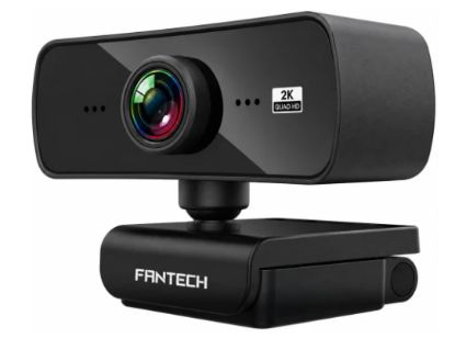 صورة كاميرا ويب FANTECH LUMINOUS C30 بدقة 2K QHD وحساس 4 ميجابكسل USB مع مايك