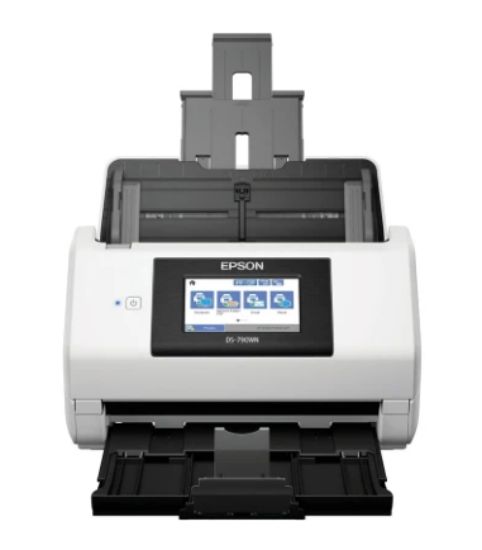 Picture of Epson DS-790WN Wireless & Network Scanner | Duplex Scanning 100-Page Auto Document Feeder up to 45 ppm For PC and Mac
