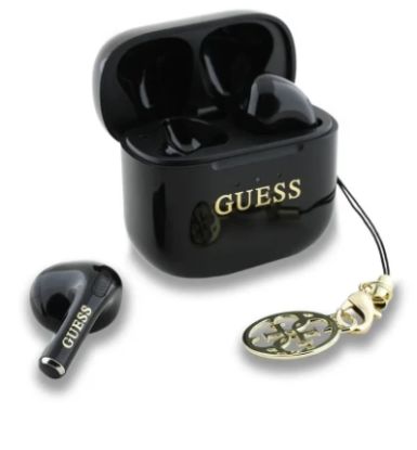 صورة سماعات Guess TWS لاسلكية بتقنية بلوتوث 5.4 - أسود