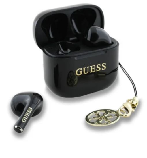 صورة سماعات Guess TWS لاسلكية بتقنية بلوتوث 5.4 - أسود