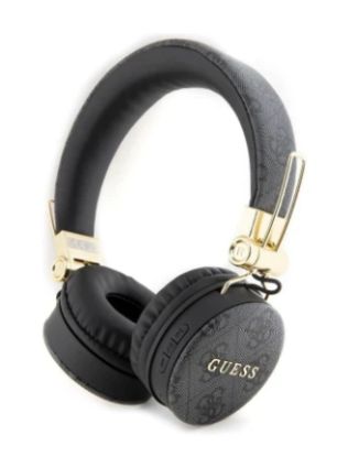 صورة سماعات رأس Guess GUBH704 لاسلكية بتقنية بلوتوث 5.3 - أسود