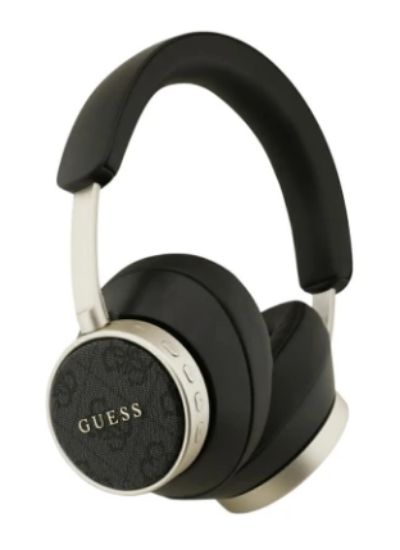 صورة سماعات رأس Guess GUBHC15 لاسلكية بتقنية بلوتوث 5.4 - أسود
