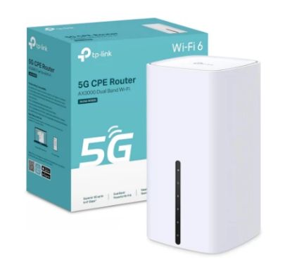 صورة راوتر TP-Link Archer NX505 5G بفتحة شريحة SIM، معيار WiFi 6 طراز AX3000، يدعم EasyMesh وVPN، 3 منافذ إيثرنت جيجابت، حماية WPA3، تحكم عبر التطبيق