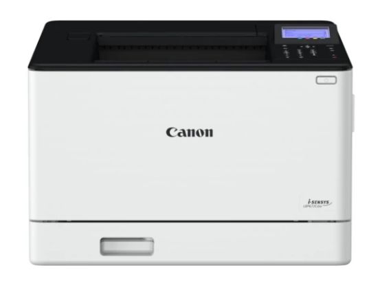 صورة طابعة Canon i-SENSYS LBP673Cdw II ليزرية ملونة بحجم A4، تدعم USB وLAN وWLAN، درج ورق 250 ورقة، شاشة LCD بـ5 أسطر، طباعة مزدوجة الوجه