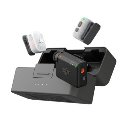 Picture of DJI Mic Mini 2S Wireless Microphone Kit (2 TX + 1 RX + Charging Case)